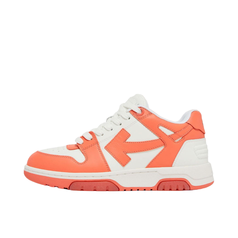 Tenisky a topánky Off-White Out Of Office OOO Low Tops Coral Red White W Oranžová | OWIA259S23LEA001-2601
