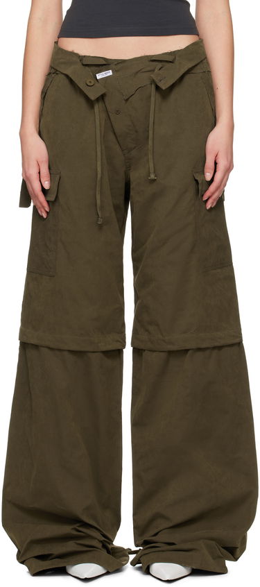 Cargo nohavice Ottolinger Ottolinger Baggy Cargo Pants Zelené | 10620030601, 0