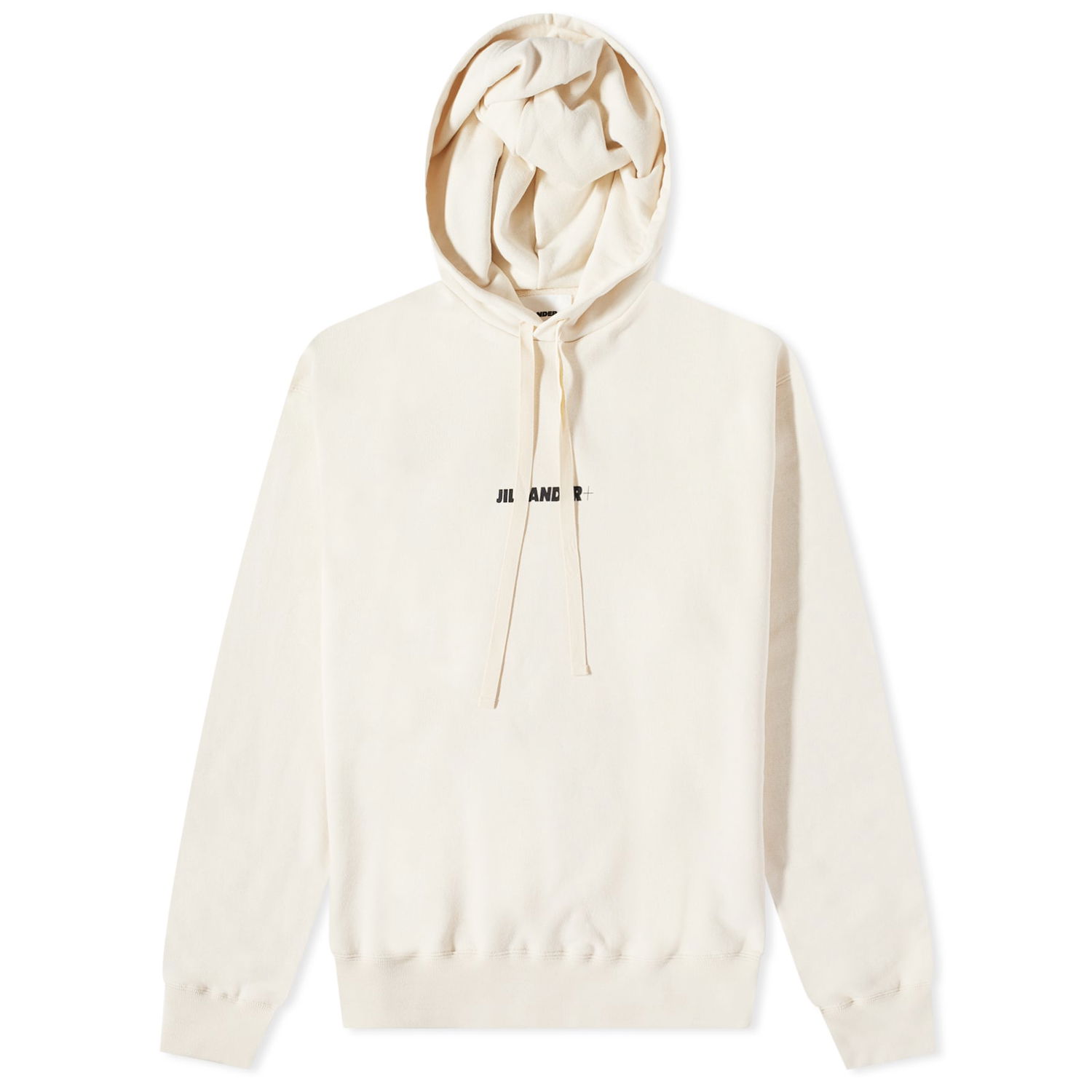 Mikina Jil Sander Plus Logo Popover Hoody Béžová | J47GU0002-J20010-279, 0