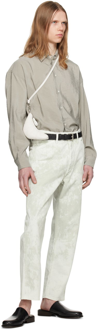 Džínsy LEMAIRE Lemaire Curved 5-Pocket Jeans Biela | PA1055 LD1012, 3