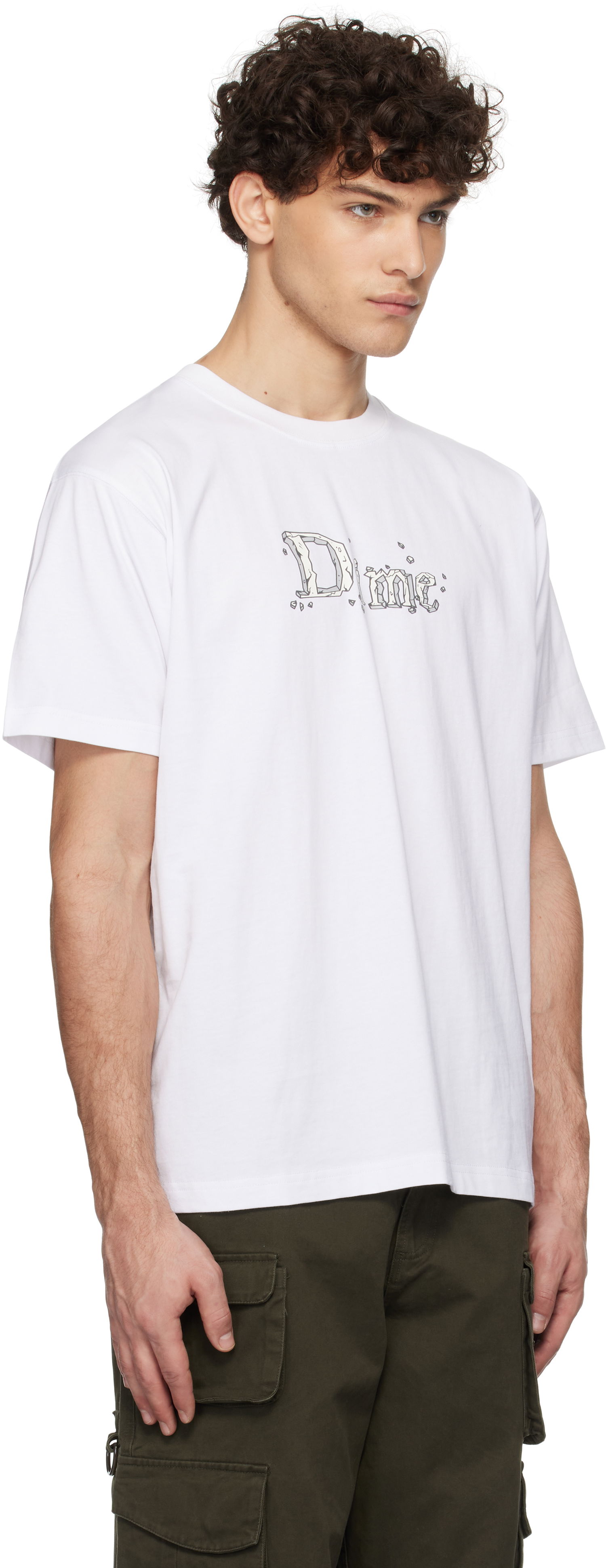 Tričko Dime Classic Stone Logo T-Shirt White Medium Biela | DIMEHO2455WHT, 1