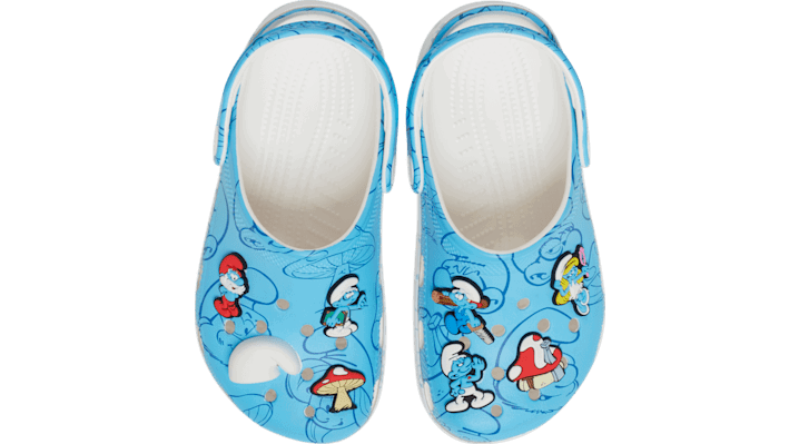 Tenisky a topánky Crocs Smurfs Classic Clogs Modrá | 210821-90H