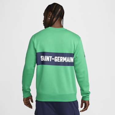 Mikina Nike Paris Saint-Germain Club Sport Essentials Crewneck Sweatshirt Zelené | FQ3010-324, 2
