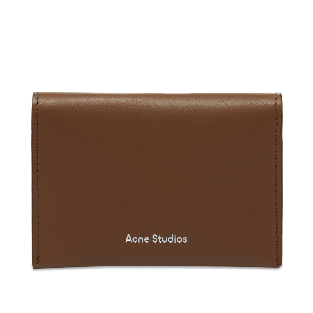 Flap Card Holder Camel Brown