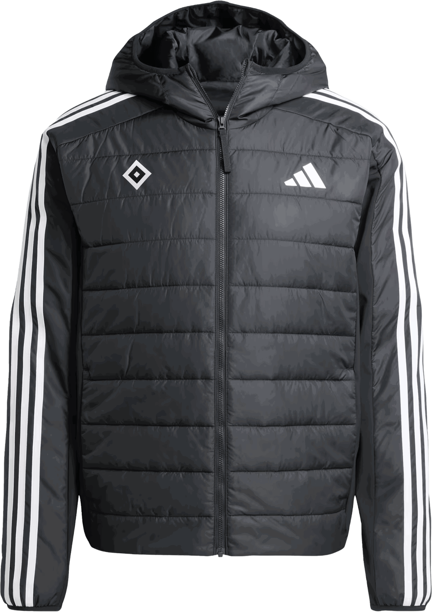 Prešívaná bunda adidas Originals Hamburger SV Hooded Padded Jacket Čierna | 6hsvjj1201, 0