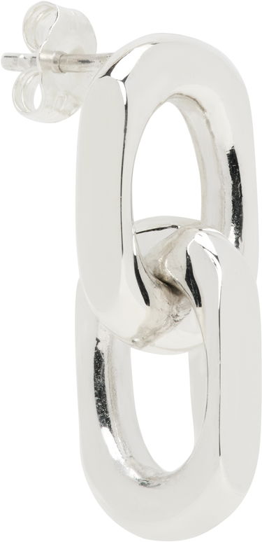 Náušnice MARTINE ALI Link Drop Single Earring Metalická | MAFW24008-SS, 1