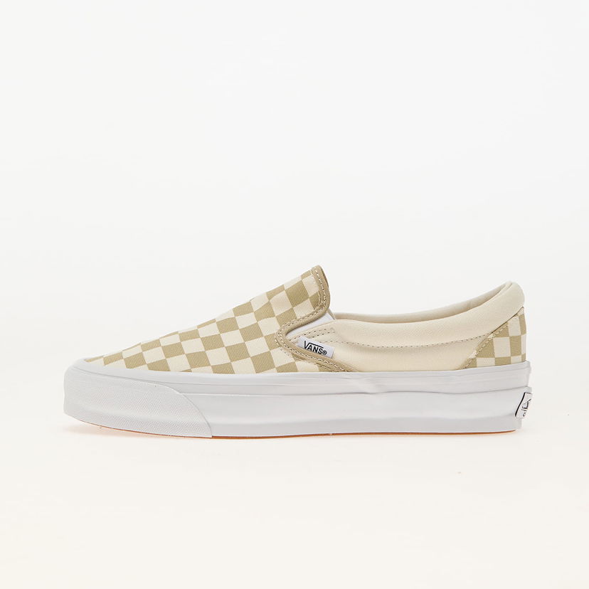 Tenisky a topánky Vans LX Classic Slip-On 98 Checkerboard Béžová | VN000D5AEQB1