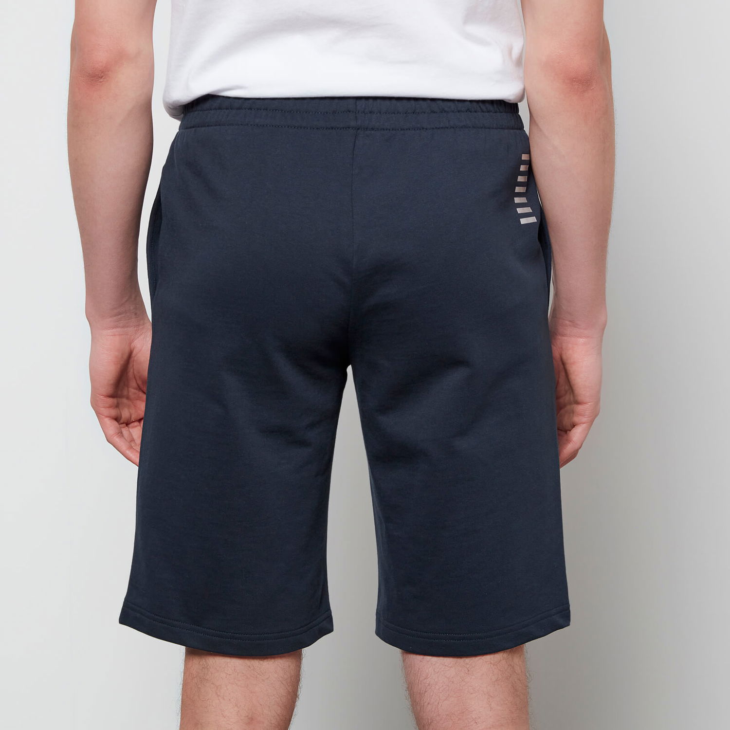 Mikina Emporio Armani French Terry Shorts Modrá | 8NPS02-PJ05Z-0578, 1