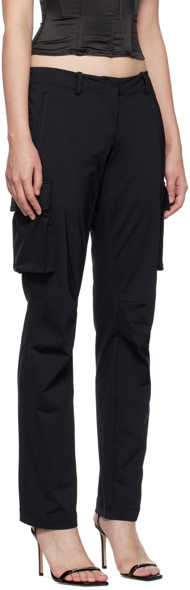Cargo nohavice Miaou Miaou Raven Cargo Trousers Čierna | 1019-CL-BLK, 1