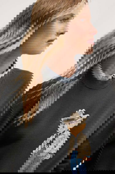 Mikina Polo by Ralph Lauren Cowboy Bear Graphic Sweatshirt Šedá | 211941193, 4