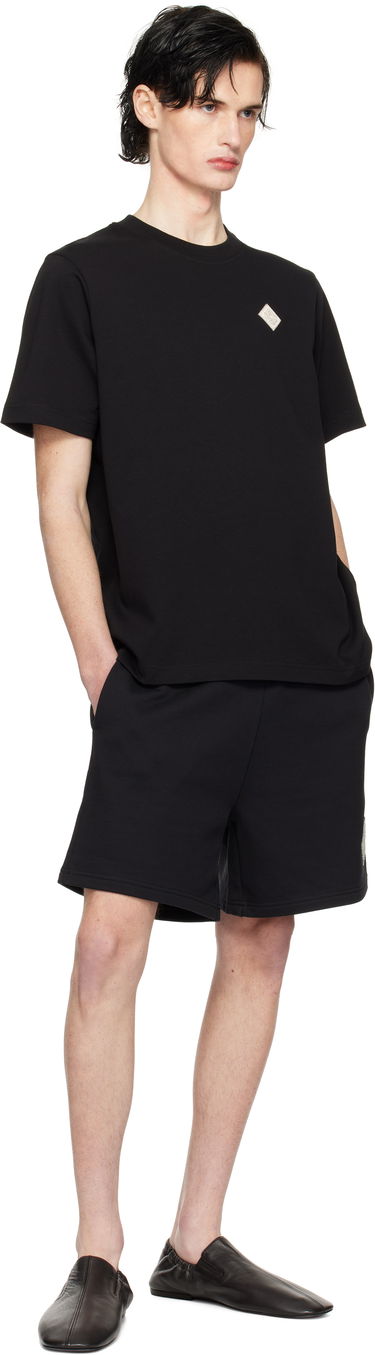 Tričko Casablanca Pearl Diamond Patch T-Shirt Čierna | MPS25-JTS-001-10, 3