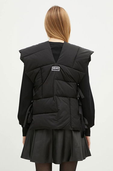 Vesta KENZO Sleeveless Puffer Vest Čierna | FE62OU1269CE.99, 2