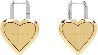 Náušnice Givenchy Givenchy Heart Lock Earrings Žltá | BF1123F003711, 0