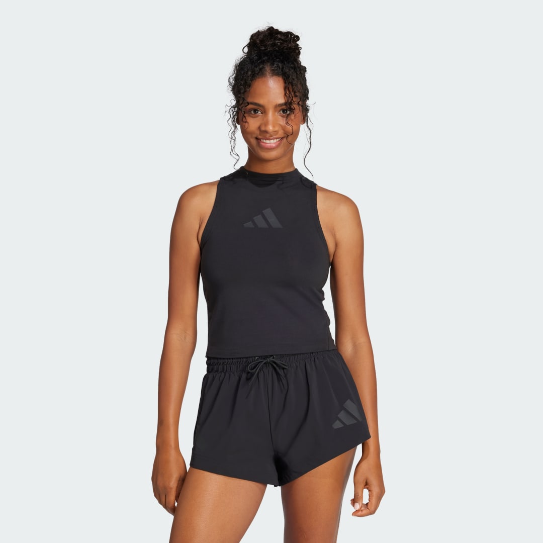 Tielko adidas Performance Z.N.E. Training Tank Top Čierna | JX4312, 0
