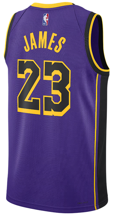 Dres Nike Jordan Dri-FIT NBA Swingman Los Angeles Lakers Statement Edition Fialová | DO9530-508, 3