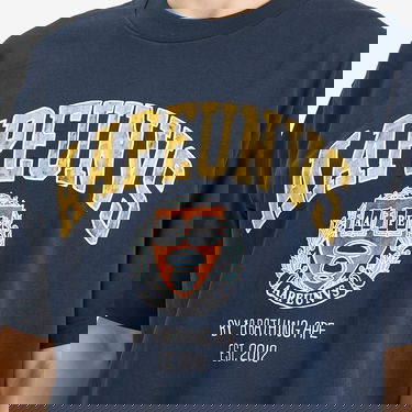 Tričko AAPE by A Bathing Ape AAPE College Theme T-Shirt, Size Large Navy | AAPTEM1626XX-NYD, 5
