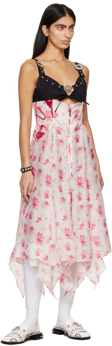 Šaty Chopova Lowena Chopova Lowena Suski Midi Dress Ružová | 1323, 3
