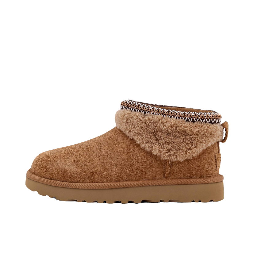 Tenisky a topánky UGG Classic Ultra Mini Curly Boots Hnedá | 1158263CHE