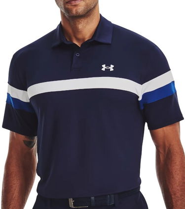 Polo tričko Under Armour T2G Color Block Polo Shirt Navy | 1377379-410, 0