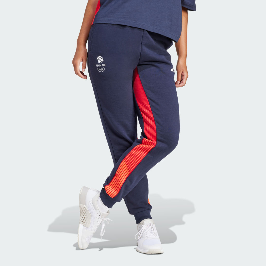 Tepláky adidas Performance Team GB Cargo Dance Pants Navy | IS3570, 0