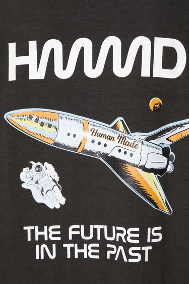 Tričko Human Made Graphic Print T-Shirt Čierna | HM27TE011, 5