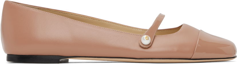 Tenisky a topánky Jimmy Choo Jimmy Choo Elisa Ballerina Flats Ružová | ELISA FLAT PTZ