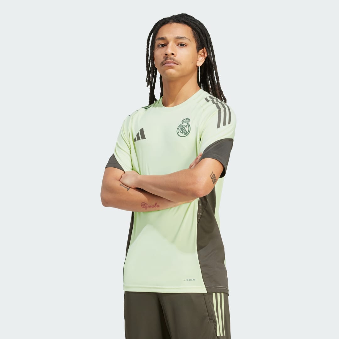 Dres adidas Performance Real Madrid Tiro 25 Competition Training Jersey Zelené | JP3977, 0