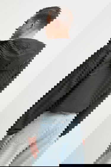 Prešívaná bunda Rains Lohja Short Insulated Jacket Čierna | 15780.01, 5