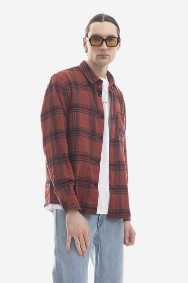 Košeľa A.P.C. Trek Červená | WOAOQ-H02396, 4