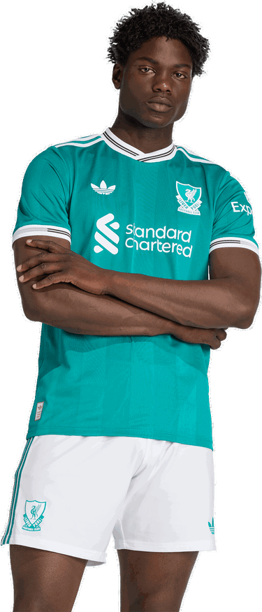 Dres adidas Performance Liverpool FC 25/26 Third Kit Tyrkysová | JV6427, 3