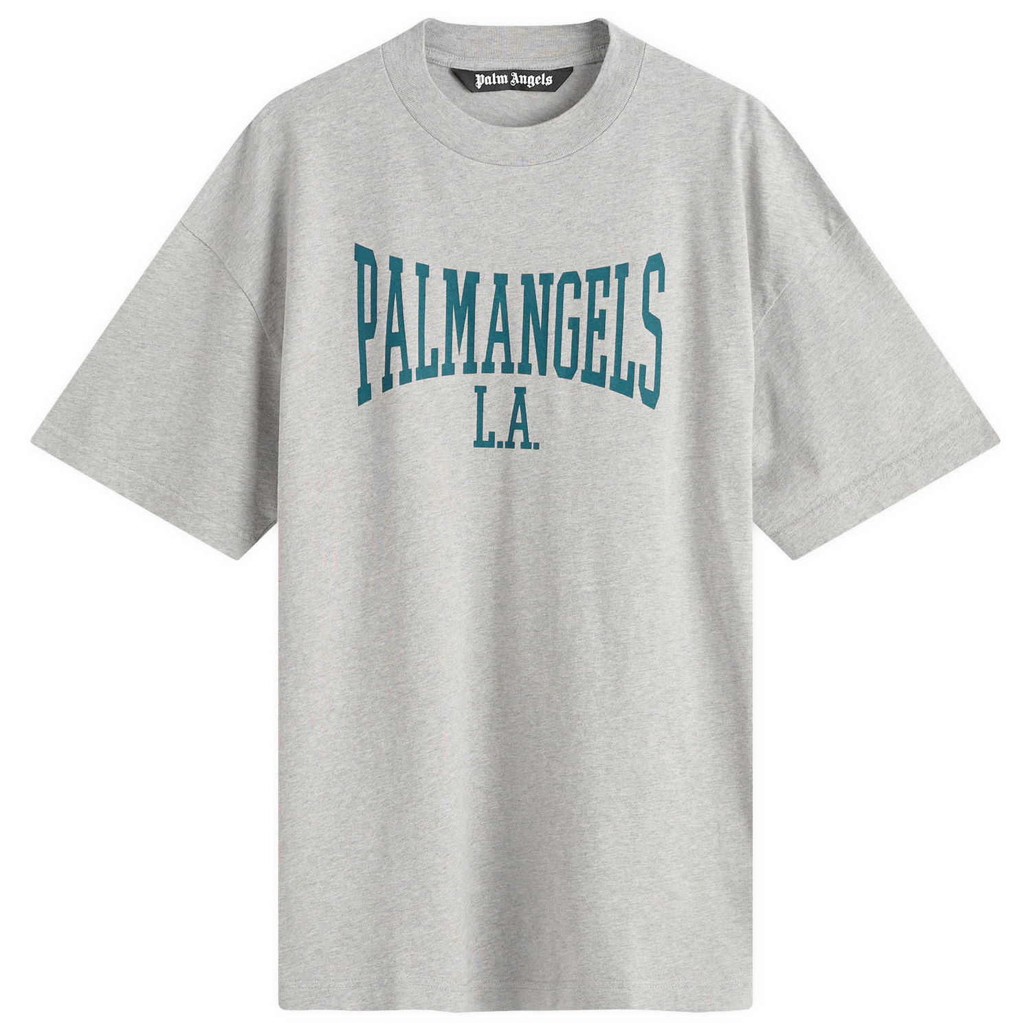 Tričko Palm Angels College Classic T-Shirt Grey Šedá | PMAA001F24JER0060848, 0
