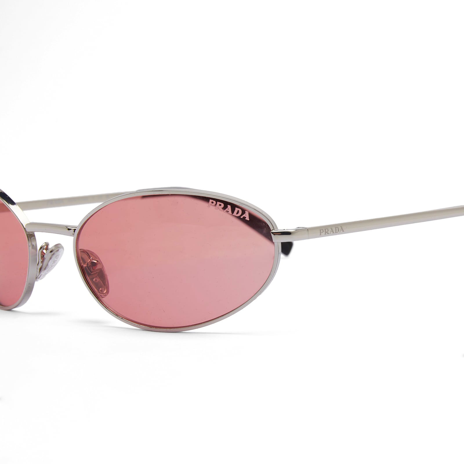 A59S Sunglasses in Silver/Pink