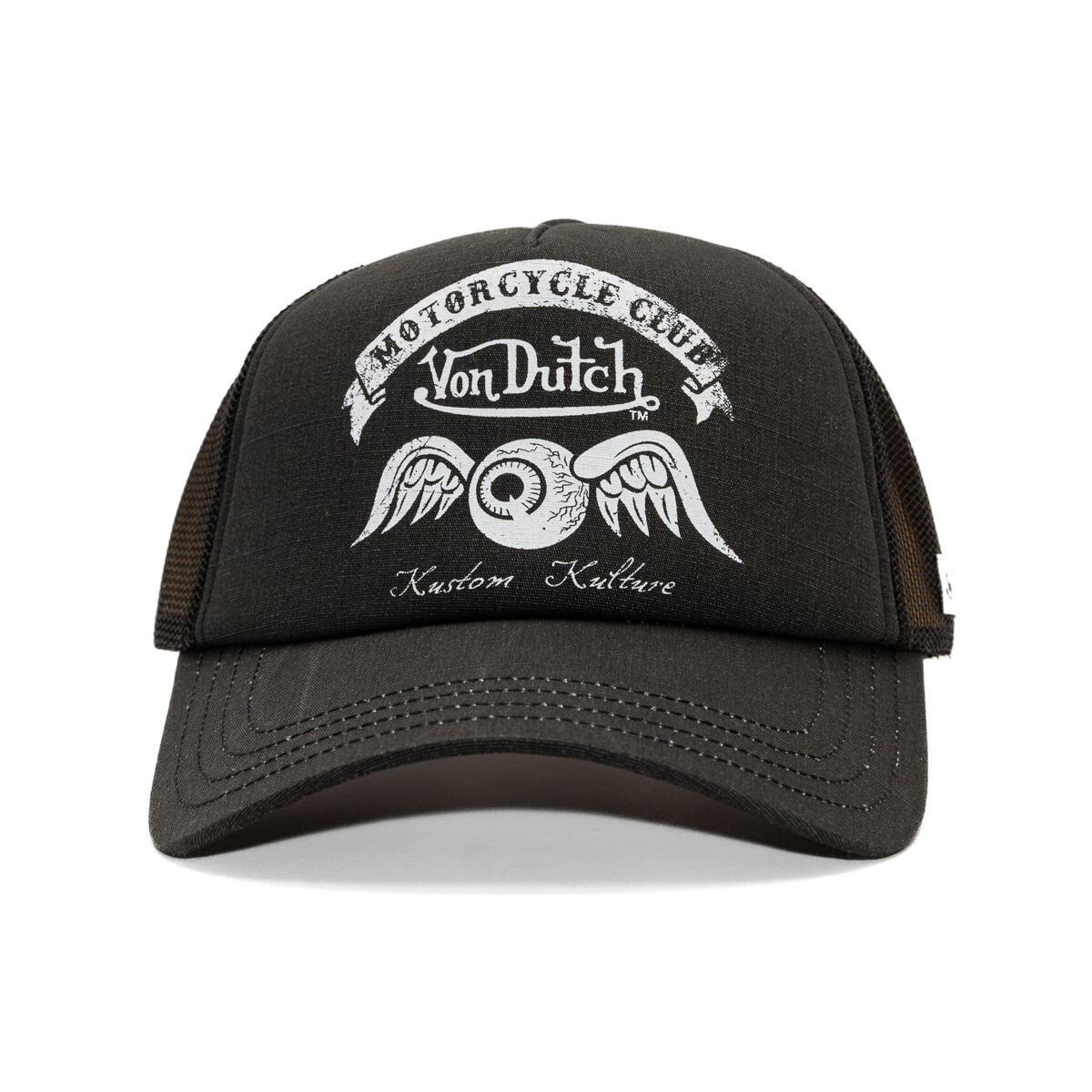 Šiltovka Von Dutch Von Dutch VD MC Trucker Cap Čierna | VD/0/CAS1/CREW8, 1