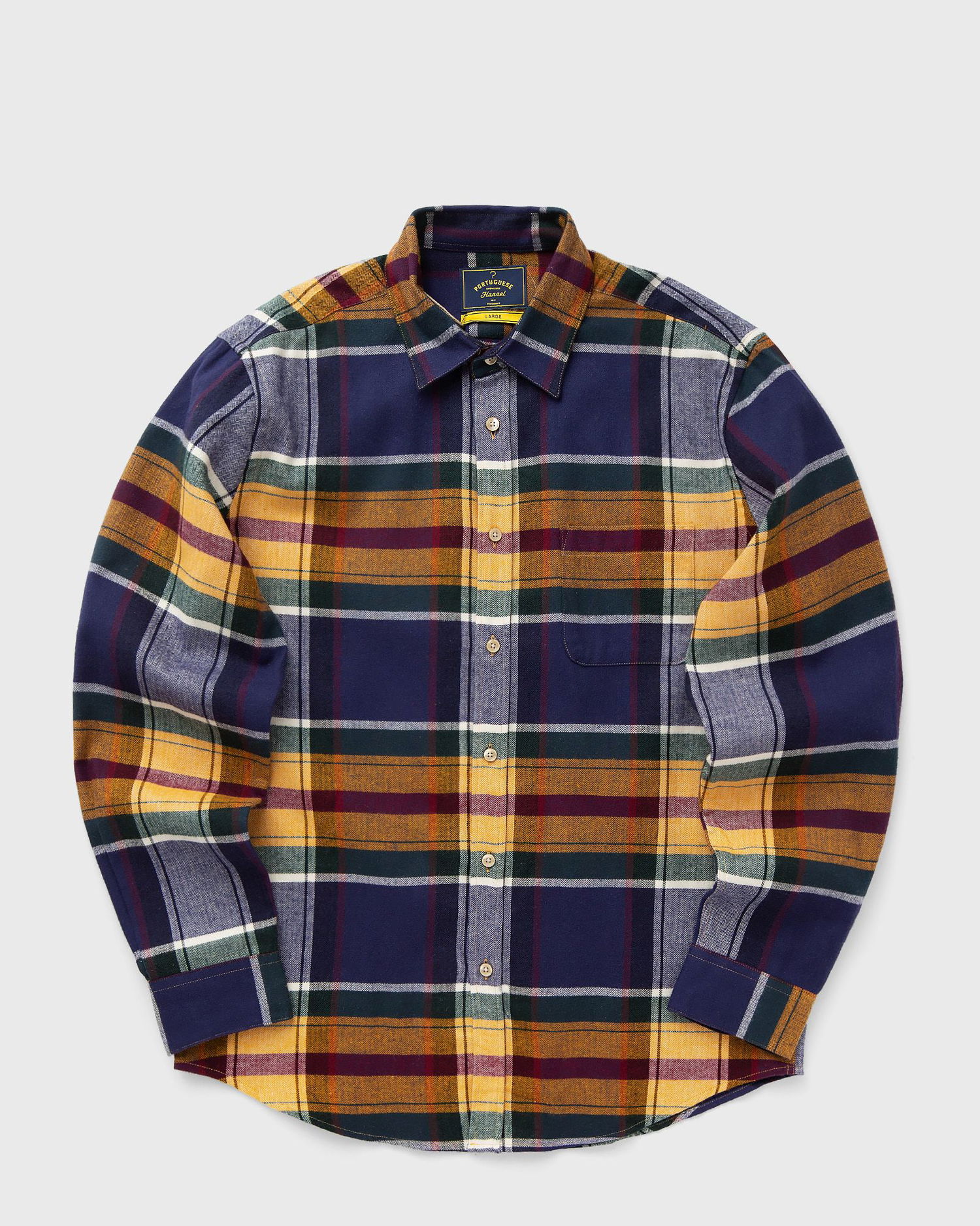 Košeľa Portuguese Flannel Flannel Long Sleeve Shirt Rôznofarebný | AW24.025.CHELSEA, 0