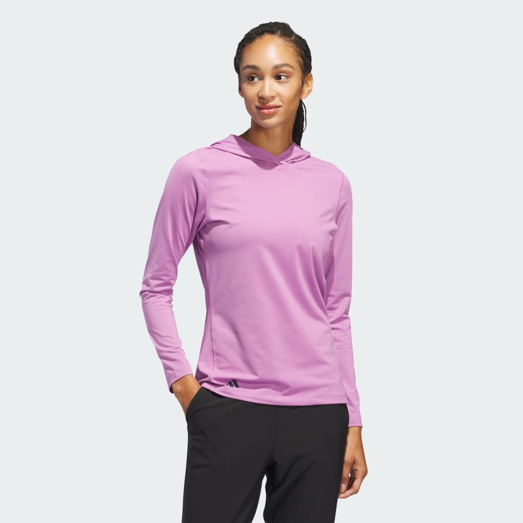Mikina adidas Performance Women's Golf Performance Hoodie Ružová | IW2010, 0