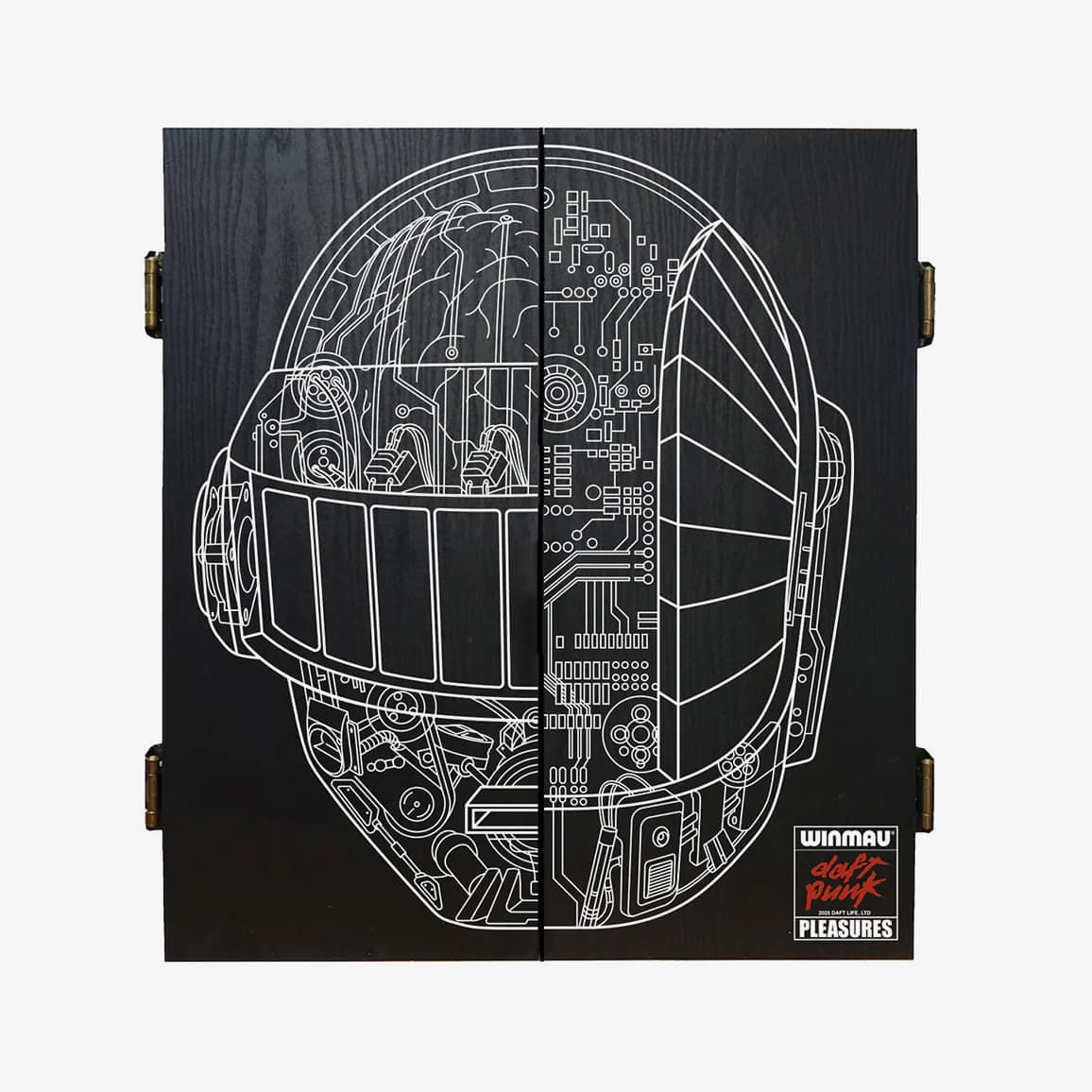 Športový doplnok Pleasures PLEASURES Daft Punk Schematic Dartboard Cabinet Rôznofarebný | P25DP028-BLACK, 1