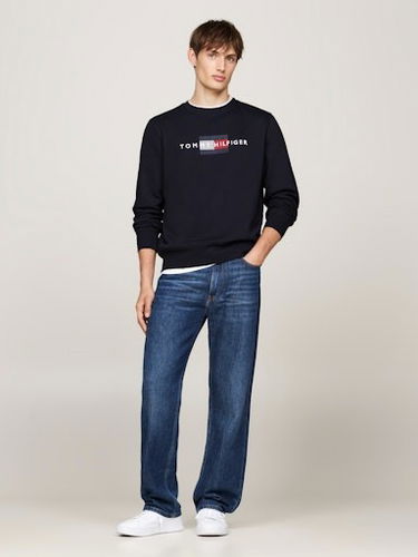 Mikina Tommy Hilfiger Pullover Sweatshirt Čierna | MW0MW35541DW5, 4