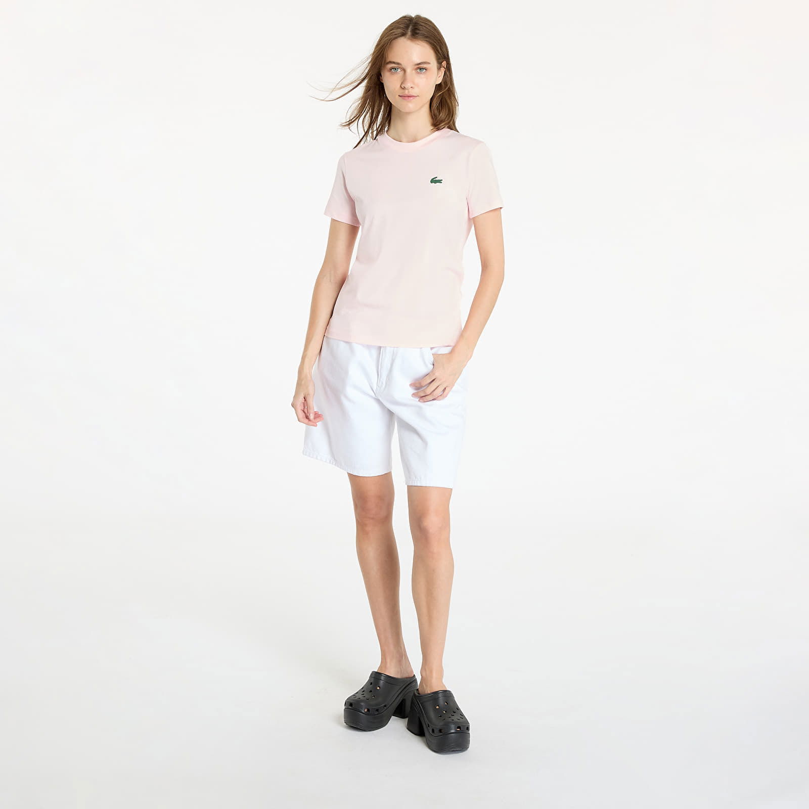 Turtle Neck Tee-Shirt Flamingo