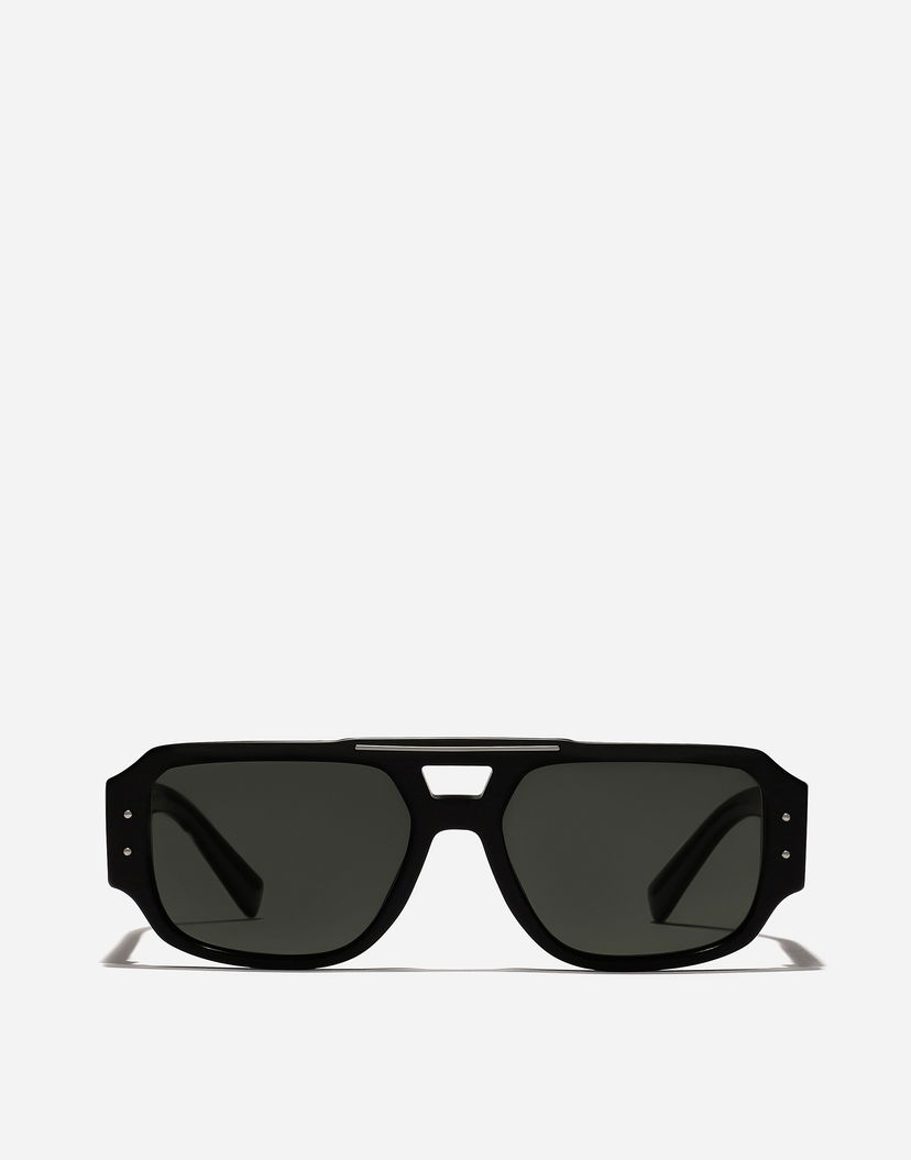 Slnečné okuliare Dolce & Gabbana Squared Pilot Dna Sunglasses Čierna | VG448AVP09A9V000
