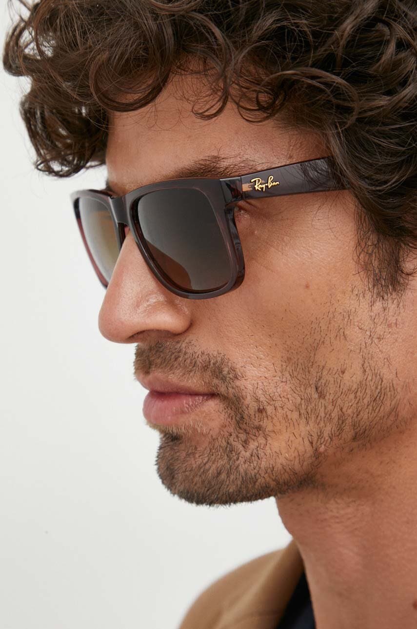 Slnečné okuliare Ray-Ban Ray-Ban JUSTIN Sunglasses Hnedá | 0RB4165.6597T5, 1