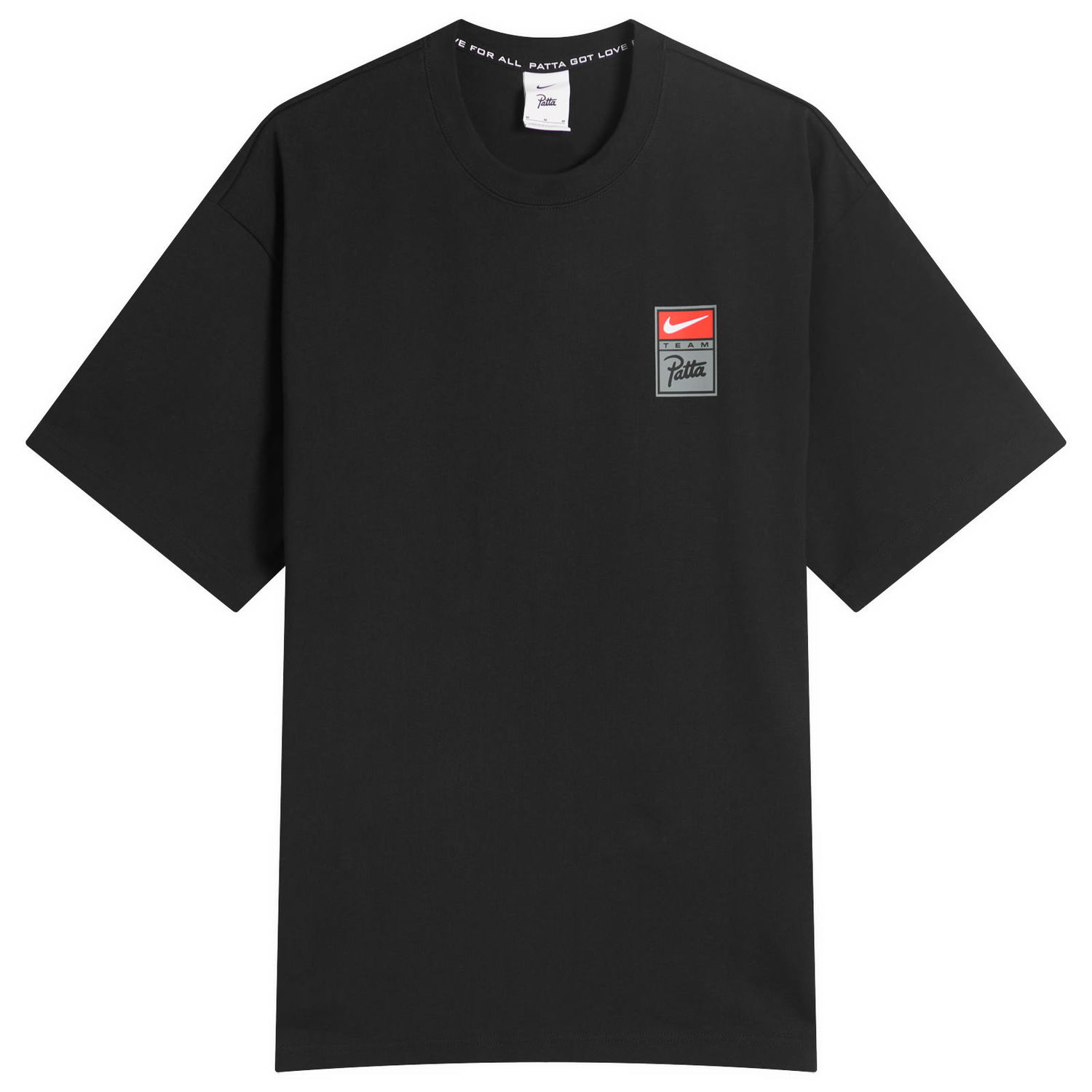 Tričko Nike Team Patta T-Shirt, Size Large Čierna | HJ0741-010, 0