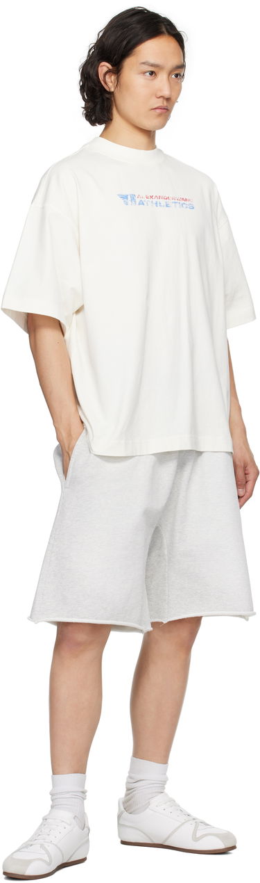 Šortky Alexander Wang Alexander Wang Oversized Cotton Terry Sweat Shorts Šedá | UCC2254118, 3