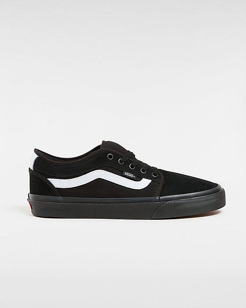 Tenisky a topánky Vans Chukka Low Sidestripe Shoes (black/black/whi) Unisex White, Size 2.5 Čierna | VN0A5KQZB8C, 0