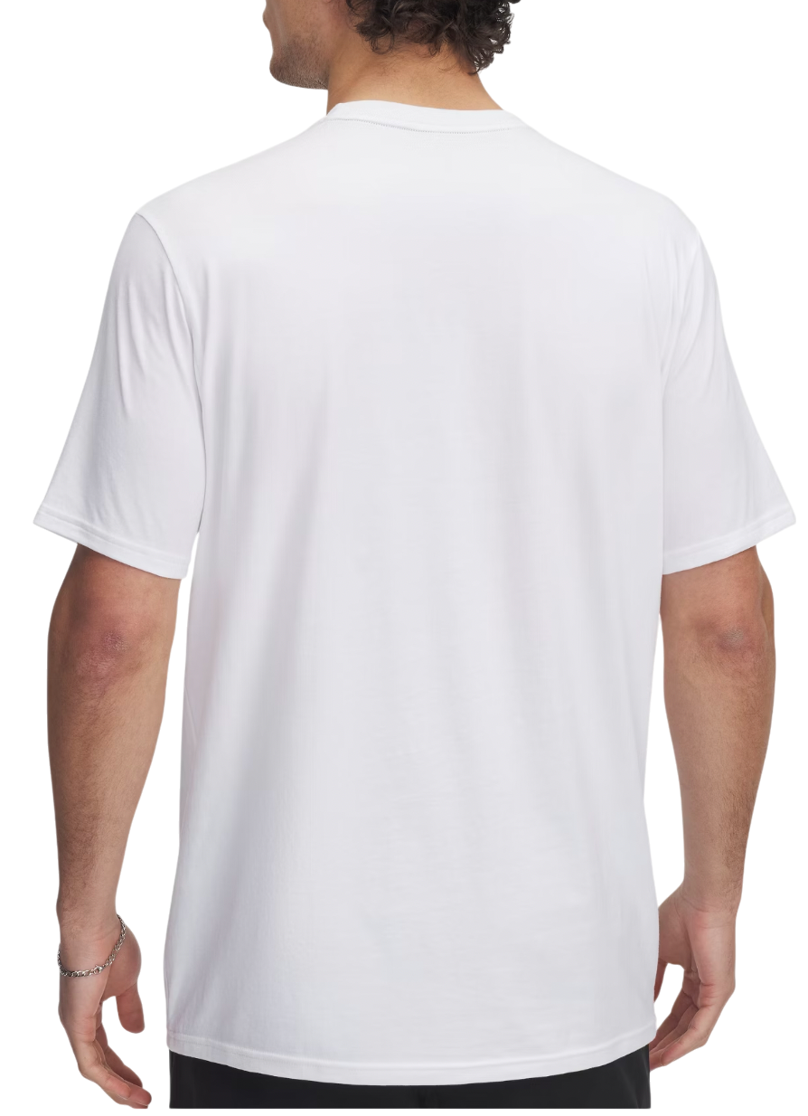 Tričko Under Armour UA 60/40S Golf Open Up Short Sleeve T-Shirt Biela | 1390182-100, 1
