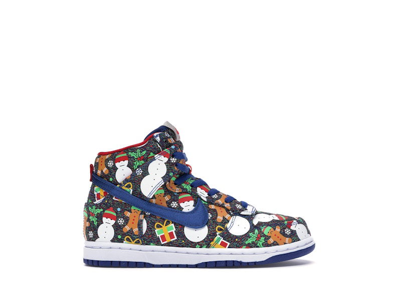 Tenisky a topánky Nike SB Concepts Ugly Christmas Sweater Dunk High Rôznofarebný | AO1557-446