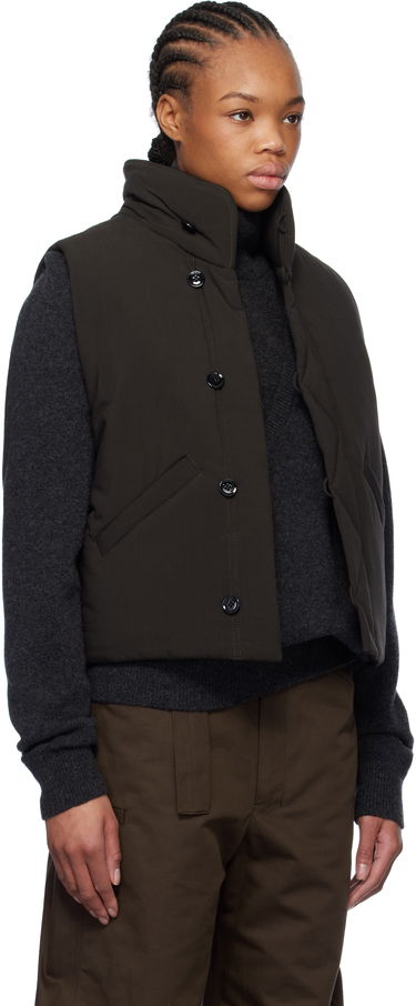 Vesta LEMAIRE Lemaire Wadded Vest Hnedá | OW1088 LF1286, 1