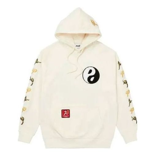 Mikina Palace Palace High Kick Graphic Print Hoodie Biela | P20CS063, 0