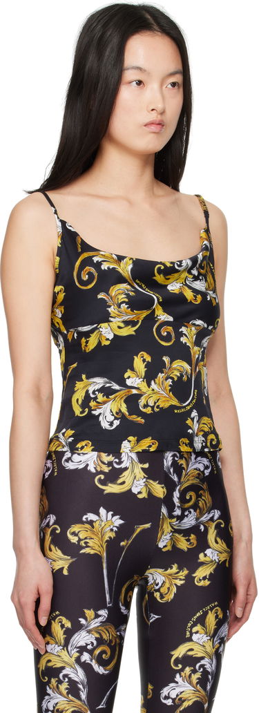 Tielko Versace Versace Jeans Couture Outline Barocco Cowl Neck Camisole Biela | E78HAM236_ENS639, 4
