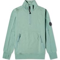Sveter C.P. Company Diagonal Raised Fleece Crewneck Zelené | CMSS081A-005086W-626, 1