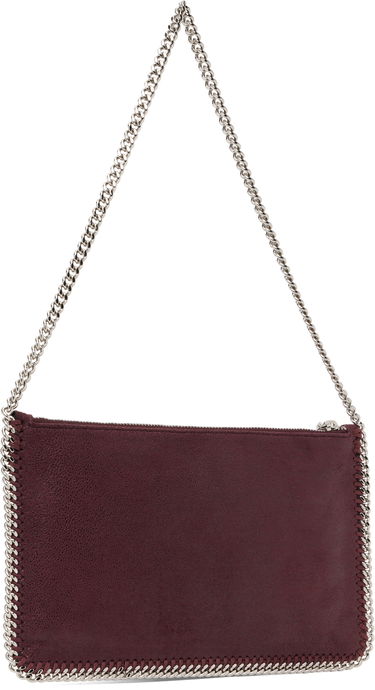 Kabelka Stella McCartney Stella McCartney Falabella Chain Pochette Shoulder Bag Vínová | 7P0076WP0086, 2
